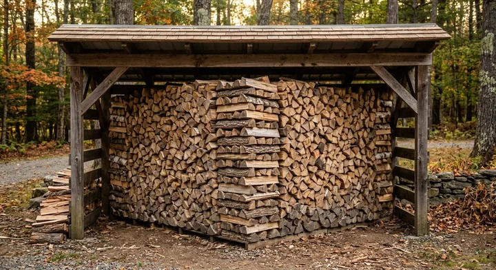 Укладка дров в Шахтах
